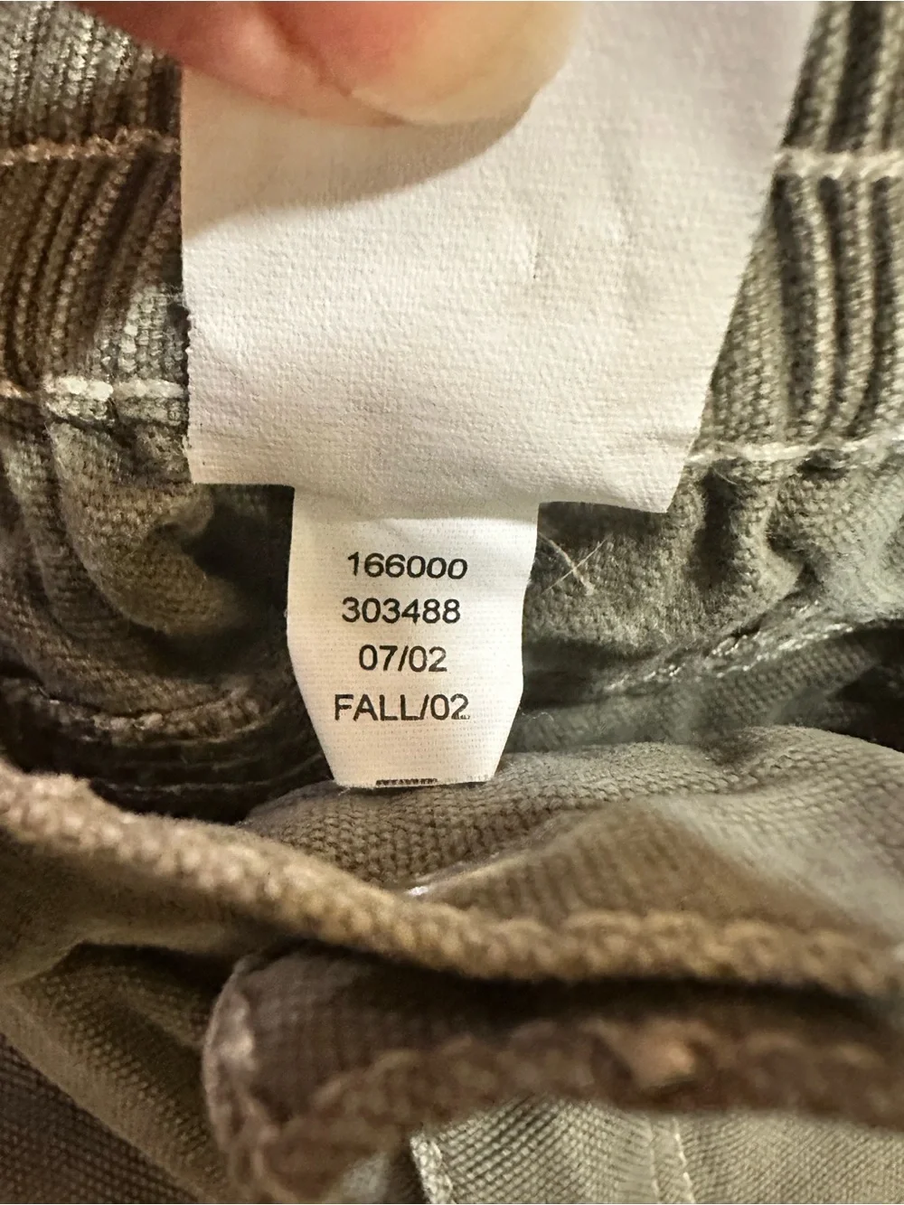 GAP Olive Green Cargo Jeans with Snap Details
